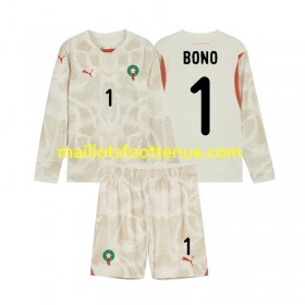 Maillot/Tenue Maroc Yassine Bounou 1 Gardien Enfant Exterieur 2024 Manche Longue
